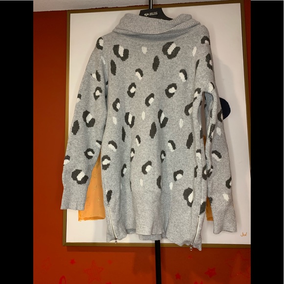 nursing friendly! cowl neck sweater - Picture 10 of 15